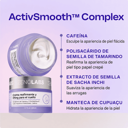 ZenoLabs™ Decile Adiós a las Arrugas del Cuello y Volvé a Sentirte Joven y Segura