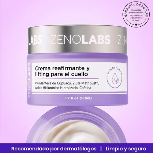 ZenoLabs™ Decile Adiós a las Arrugas del Cuello y Volvé a Sentirte Joven y Segura